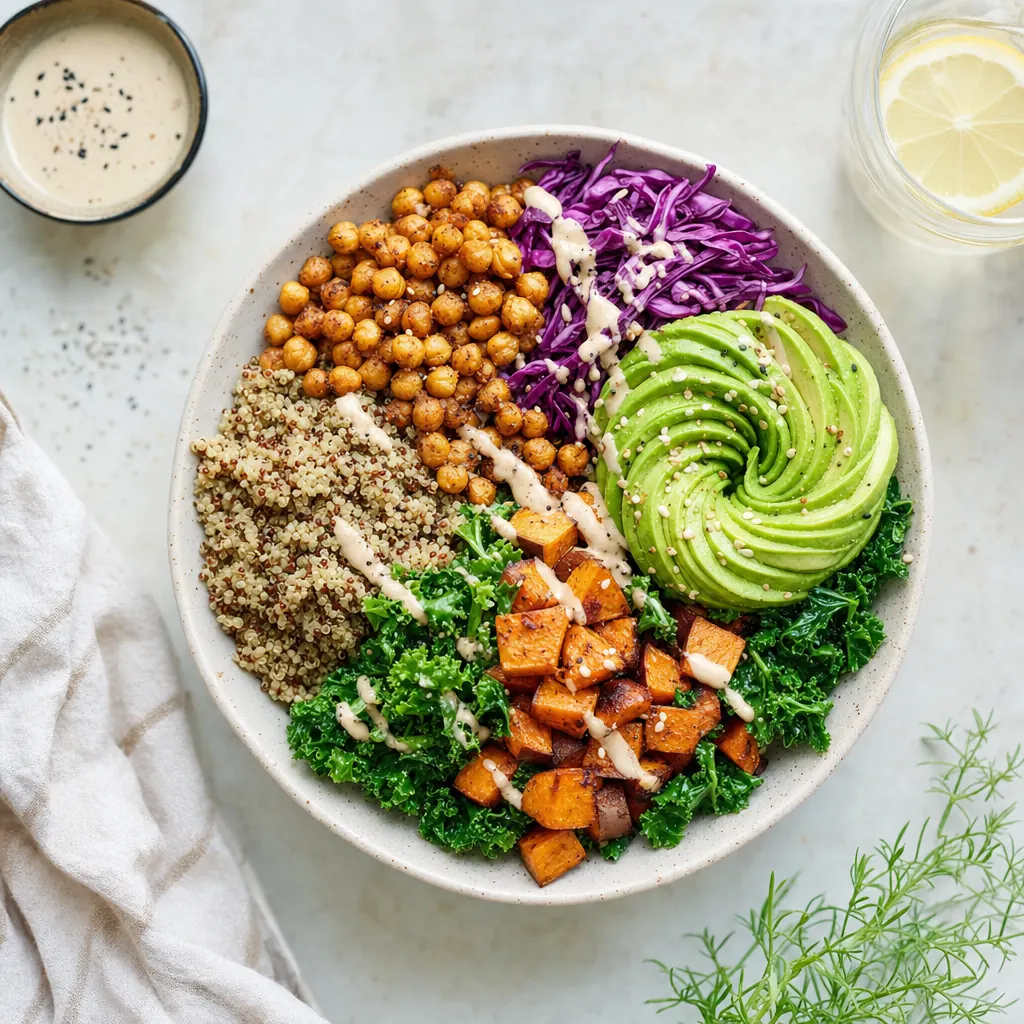 Buddha bowl analyzed by Plately